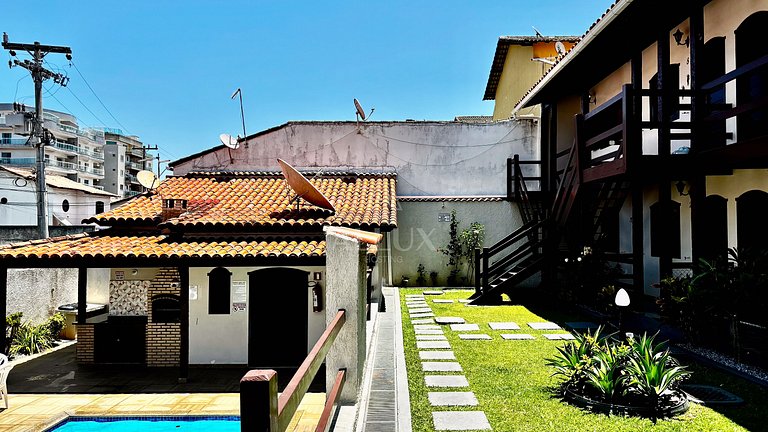 Casa Vila na Praia das Dunas - Com Piscina