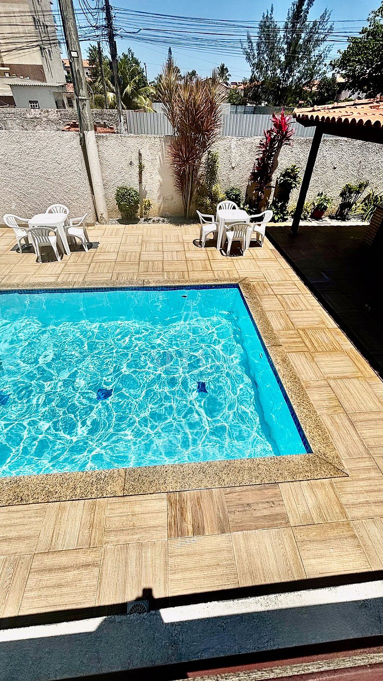 Casa Vila na Praia das Dunas - Com Piscina