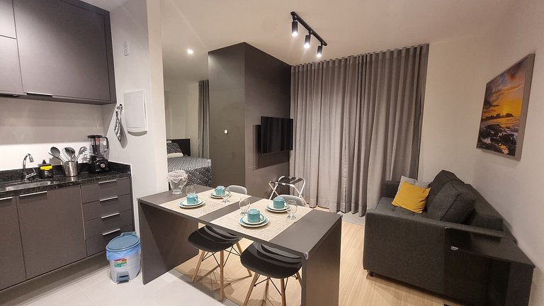 Studio Moderno em Icaraí – Conforto, Lazer e Vista Incrível!
