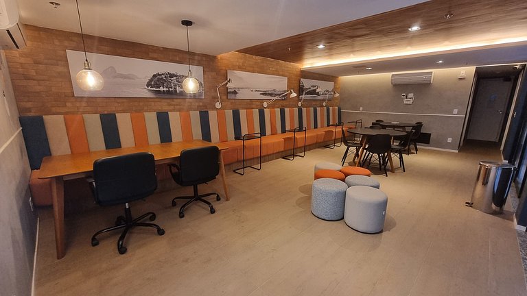 Studio Charmoso em Icaraí com Lazer Premium