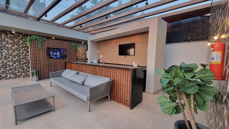Studio Charmoso em Icaraí com Lazer Premium
