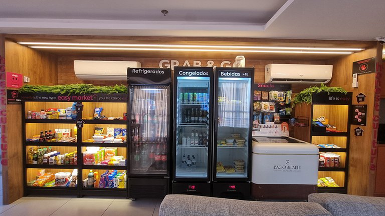 Studio Moderno com Varanda Gourmet