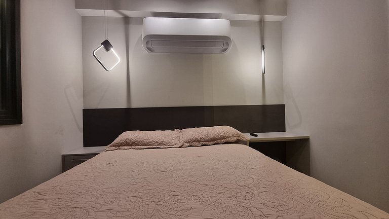 Studio Moderno com Varanda Gourmet