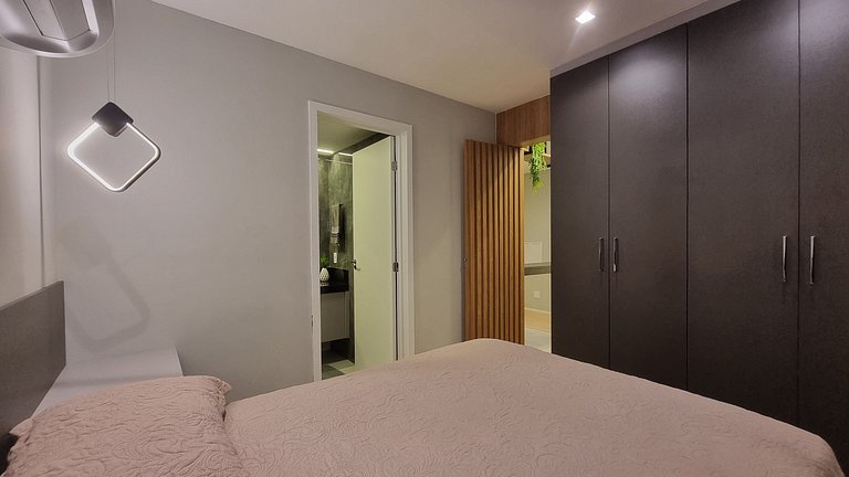 Studio Moderno com Varanda Gourmet