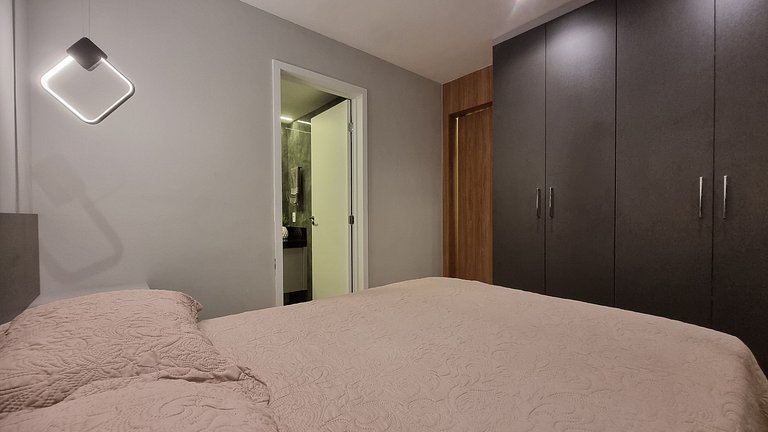 Studio Moderno com Varanda Gourmet
