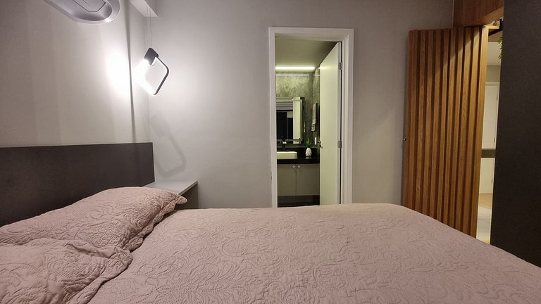 Studio Moderno com Varanda Gourmet