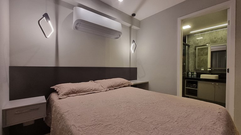 Modern Studio with BBQ Balcony